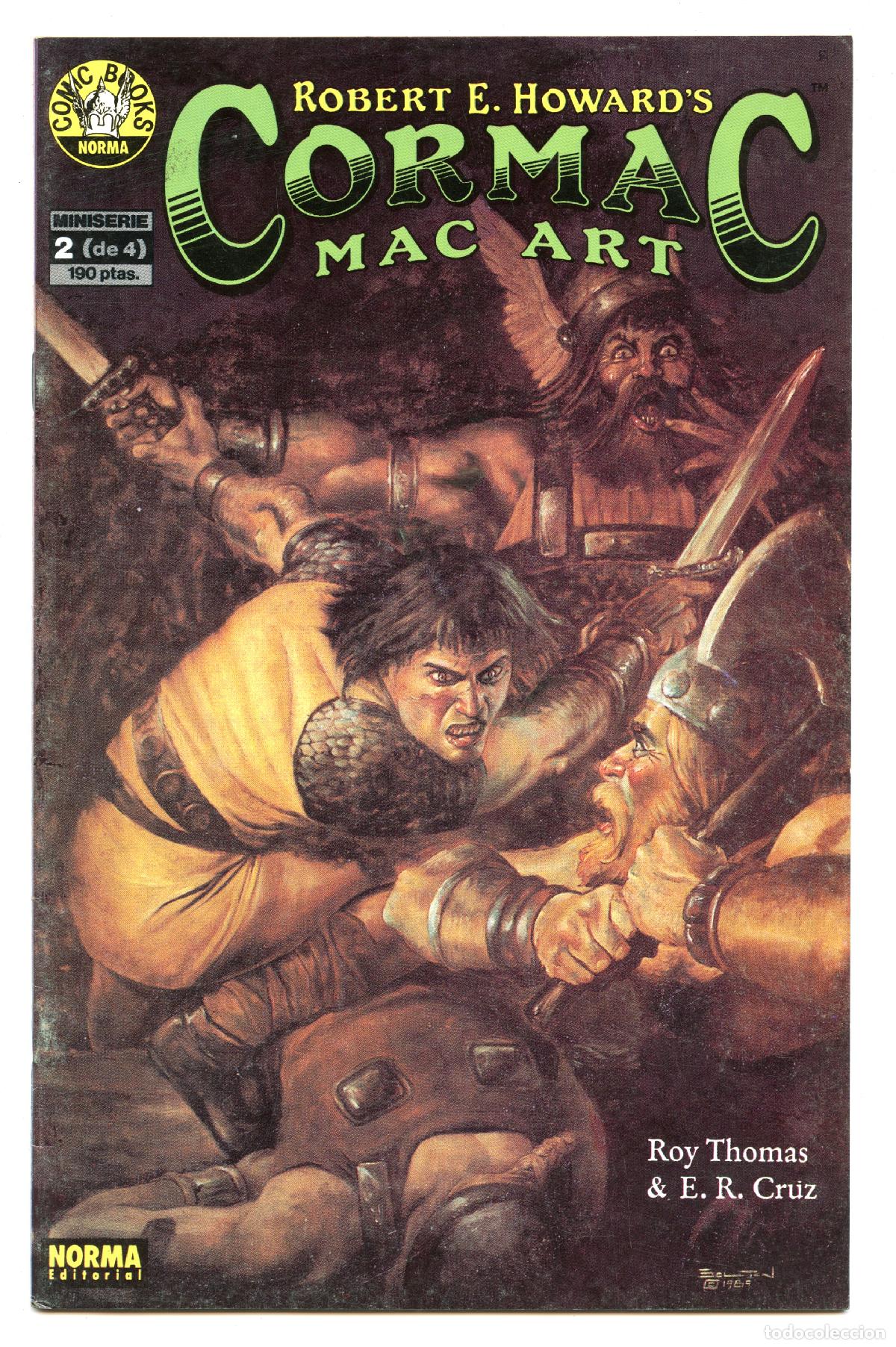 C&oacute;mics: CORMAC - MAC ART n.1-3 (Norma, 1990) - Foto 2