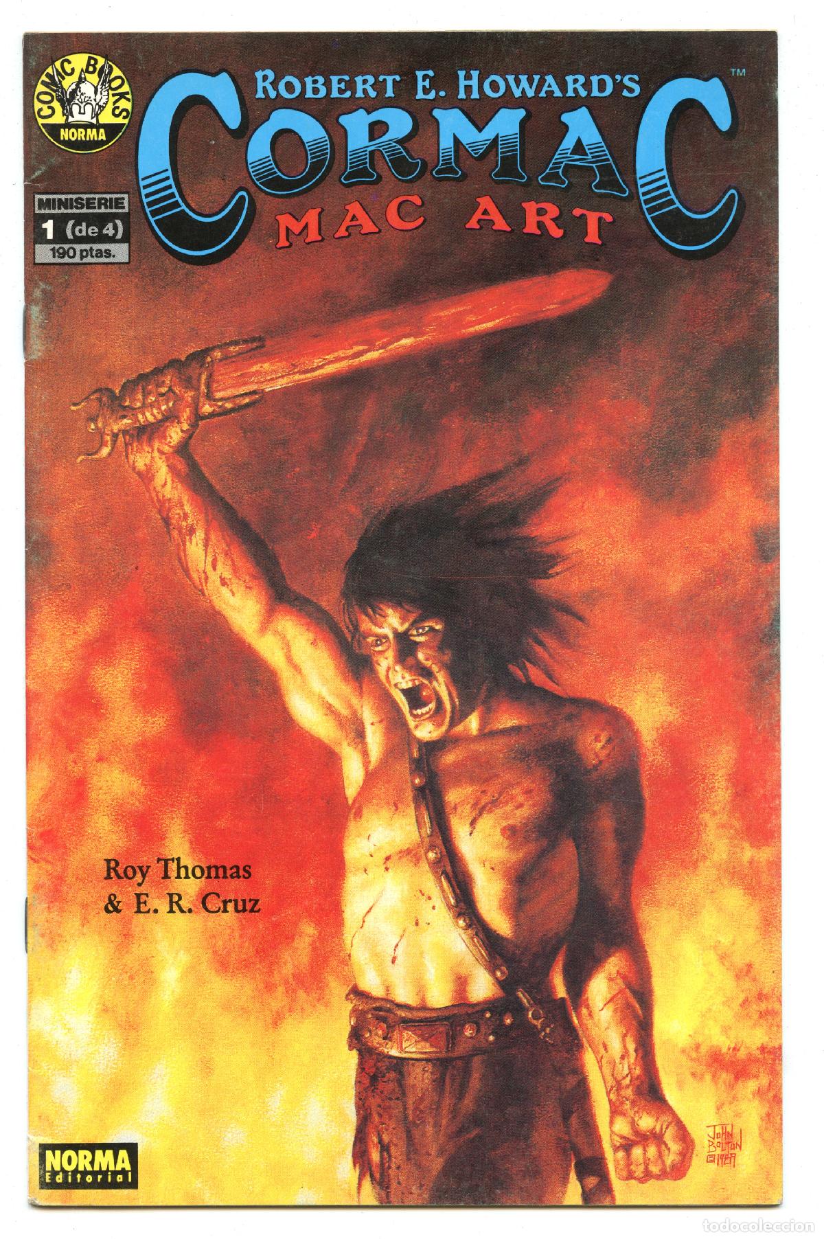 C&oacute;mics: CORMAC - MAC ART n.1-3 (Norma, 1990) - Foto 1