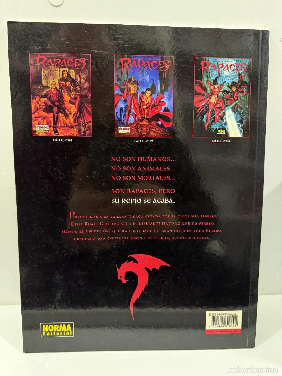 C&oacute;mics: Rapaces IV - Dufaux, Marini (C&oacute;mic) - Foto 2