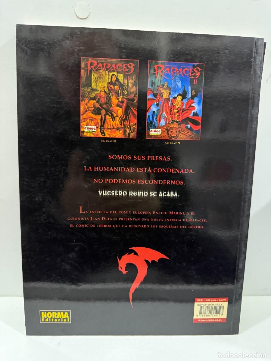 C&oacute;mics: Rapaces III - Dufaux, Marini (C&oacute;mic) - Foto 2