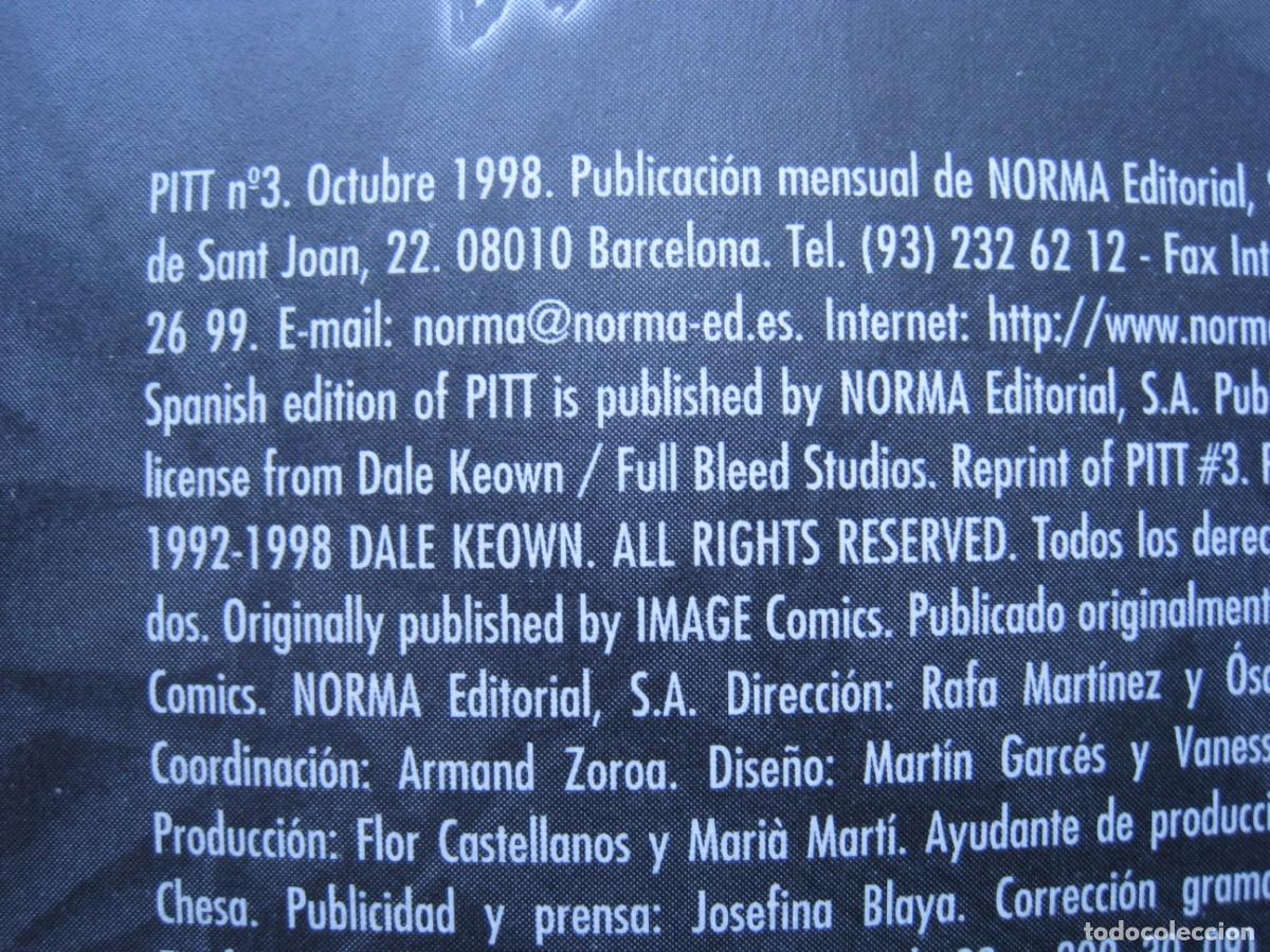 C&oacute;mics: PITT - N&ordm; 3 - NORMA EDITORIAL. - Foto 3