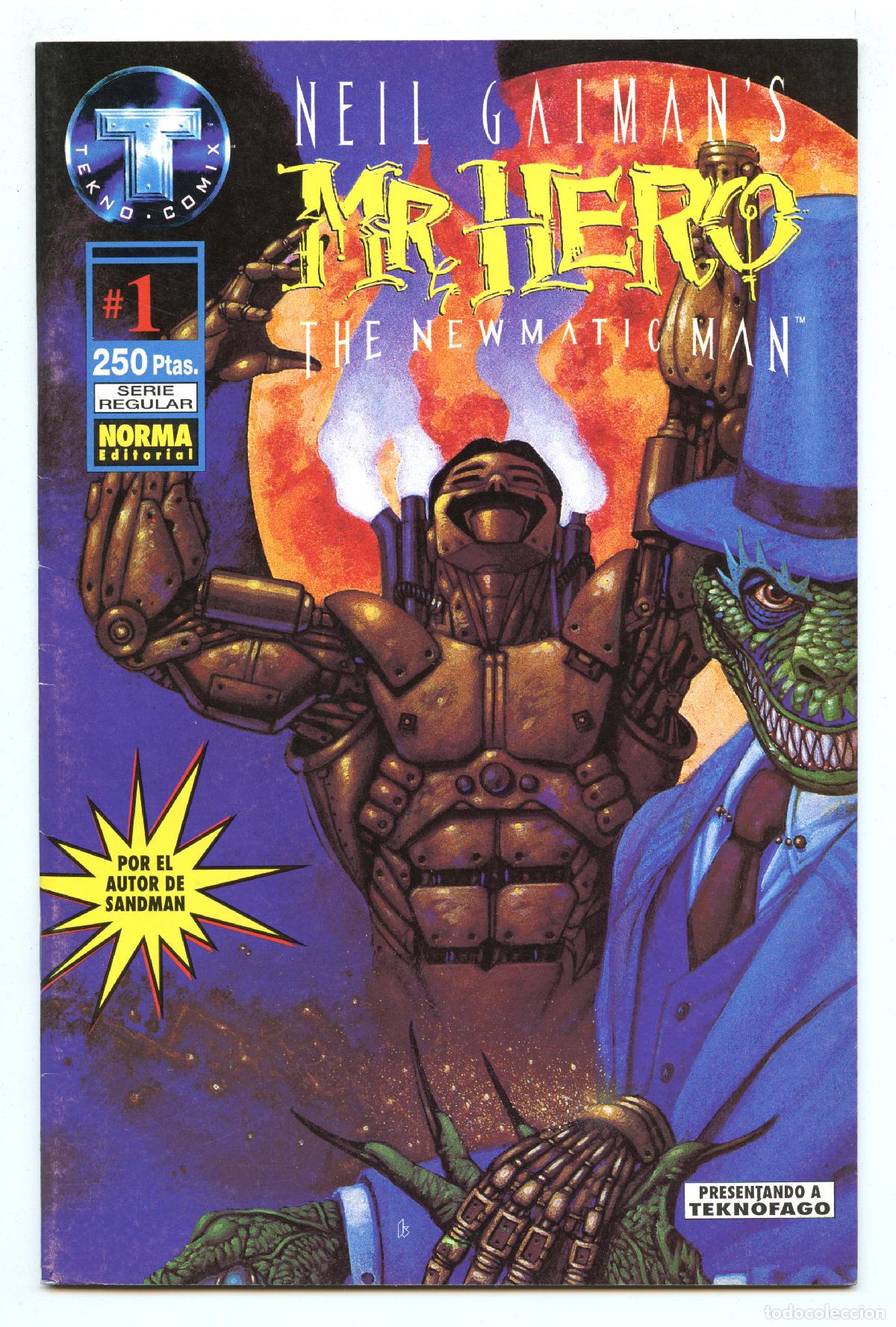 C&oacute;mics: MR HERO - The Newmatic man n.1 (Norma, 1996) - Foto 1