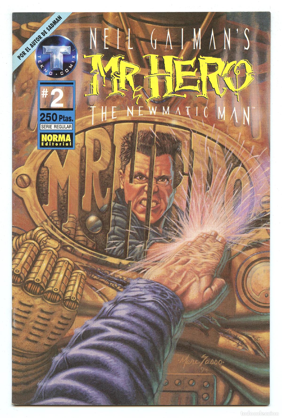 C&oacute;mics: MR HERO - The Newmatic man n.2 (Norma, 1996) - Foto 1