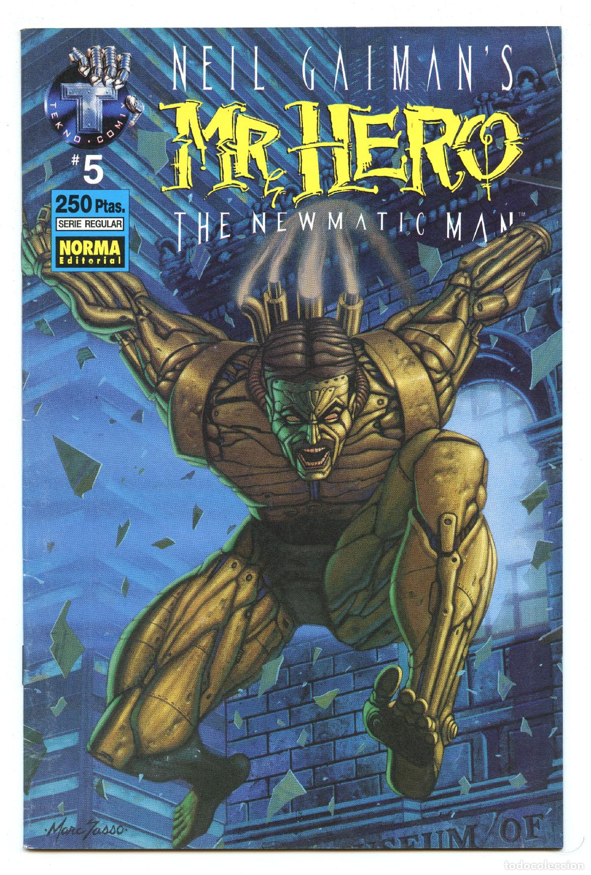 C&oacute;mics: MR HERO - The Newmatic man n.5 (Norma, 1996) - Foto 1