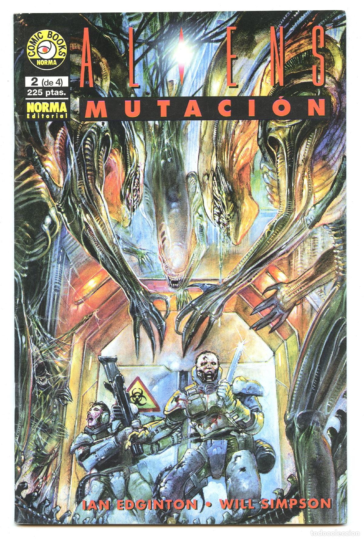 C&oacute;mics: ALIENS MUTACI&Oacute;N n.2/4 (Norma,1994) - Foto 1