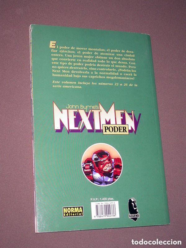 C&oacute;mics: NEXT MEN: PODER. JOHN BYRNE, MATT WEBB, GARY CODY. NORMA, 1997. VER ++++ - Foto 5