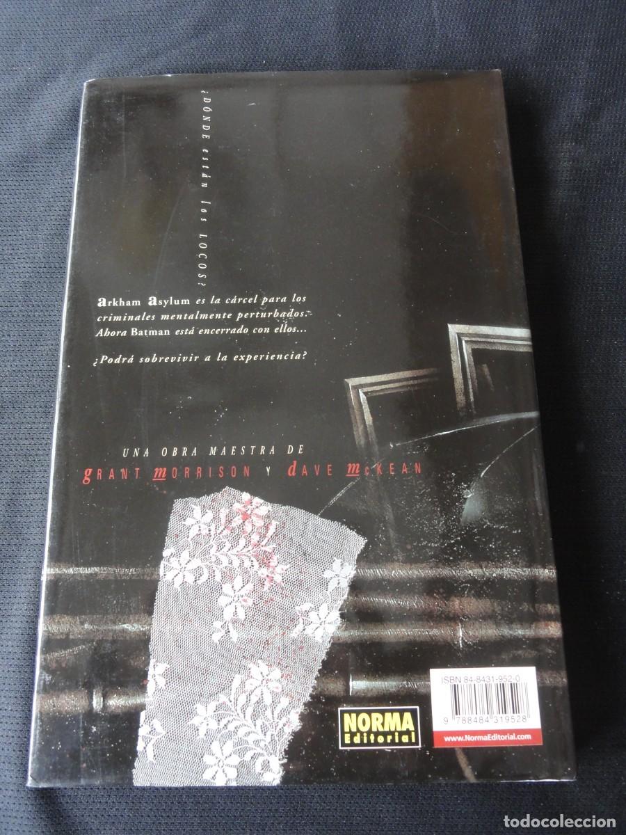 C&oacute;mics: BATMAN. ARKHAM ASYLUM. A&Ntilde;O 2004. 128 PAG. NORMA COMICS. C-23B - Foto 2