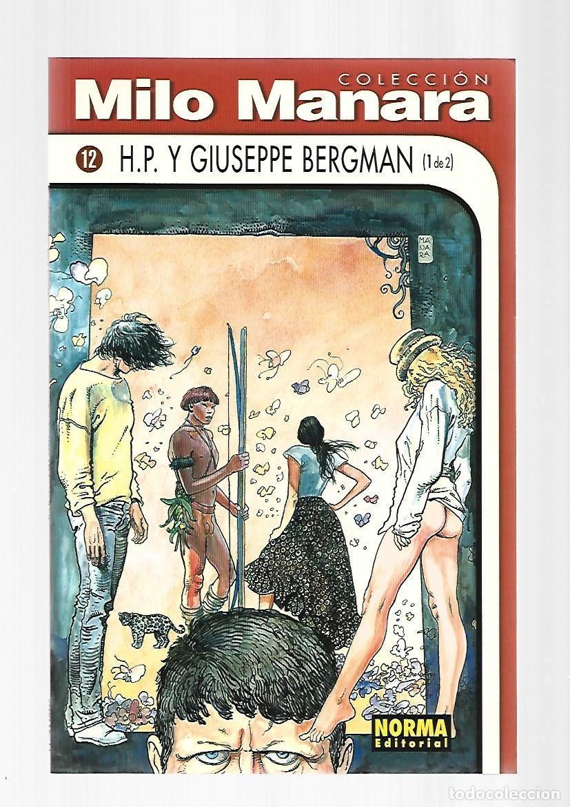 C&oacute;mics: Colecci&oacute;n Milo Manara, 12: H.P. y Giuseppe Bergman 1 de 2, 2000, Norma, impecable - Foto 1