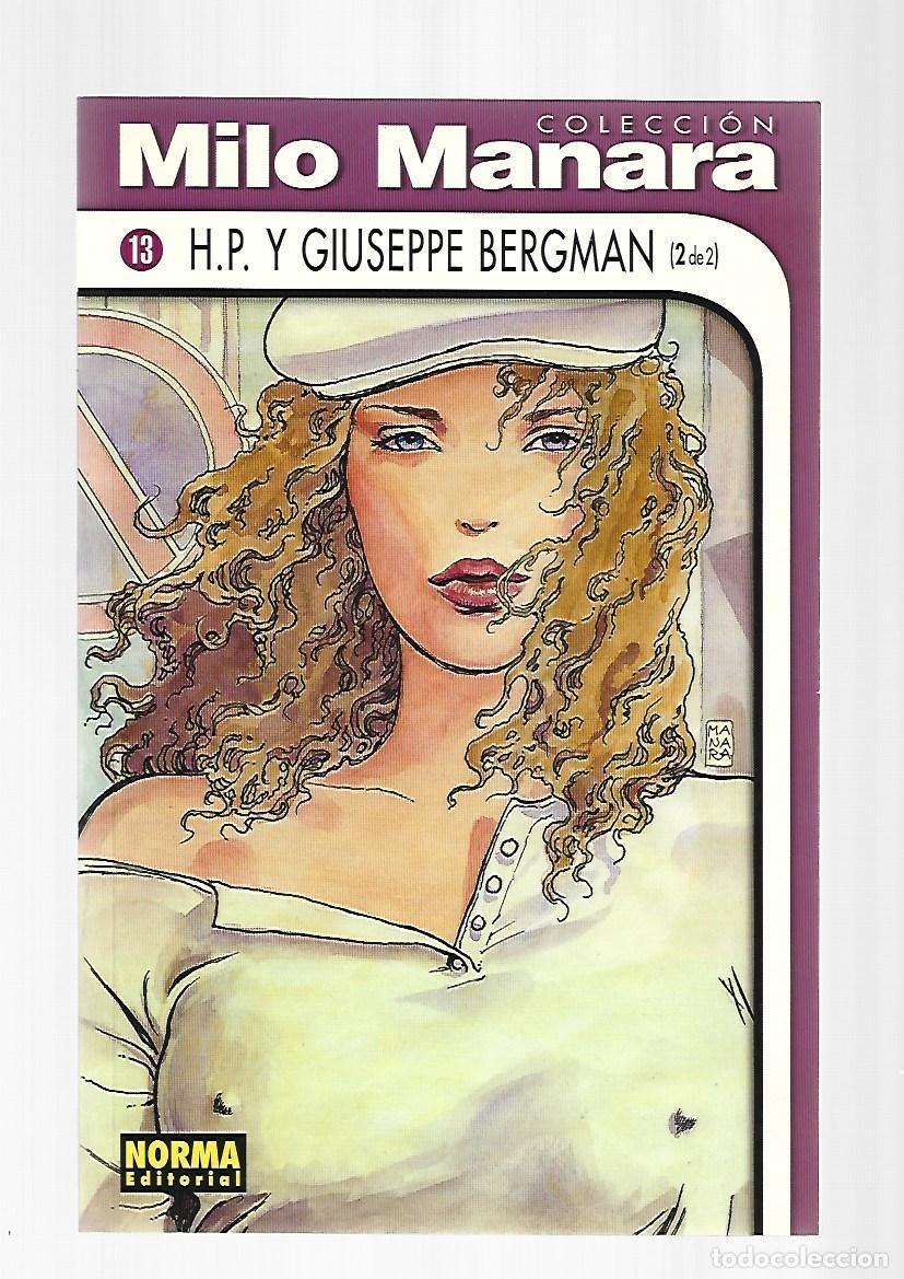 C&oacute;mics: Colecci&oacute;n Milo Manara, 13: H.P. y Giuseppe Bergman (2 de 2), 2000, Norma, impecable - Foto 1