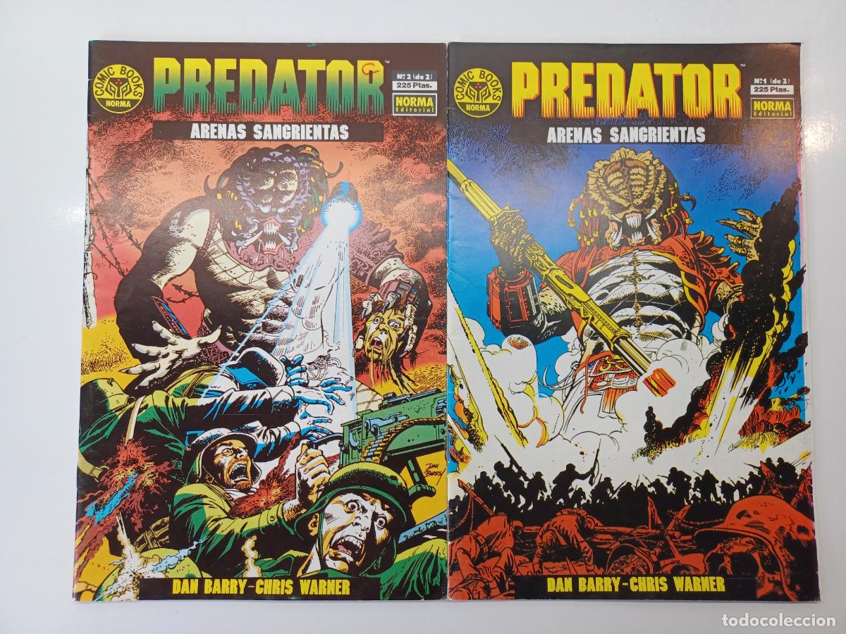 C&oacute;mics: PREDATOR ARENAS SANGRIENTAS 1 Y 2 (COMPLETA) NORMA - Foto 1