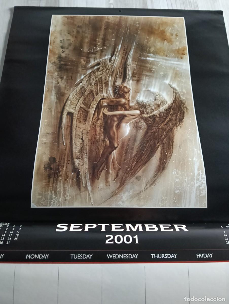 C&oacute;mics: Luis Royo - Calendario 2001 . Heavy Metal - Foto 3