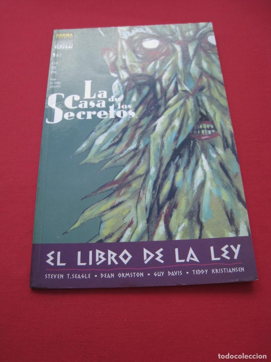 C&oacute;mics: LA CASA DE LOS SECRETOS - EL LIBRO DE LA LEY - N&ordm; 1 - NORMA EDITORIAL. - Foto 1
