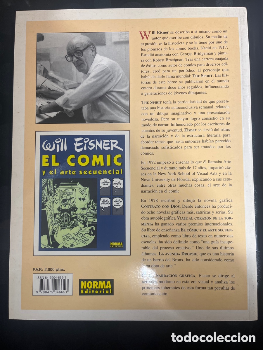 C&oacute;mics: COLECCI&Oacute;N WILL EISNER N.5 LA NARRACI&Oacute;N GR&Aacute;FICA ( 1994/2008 ) - Foto 2