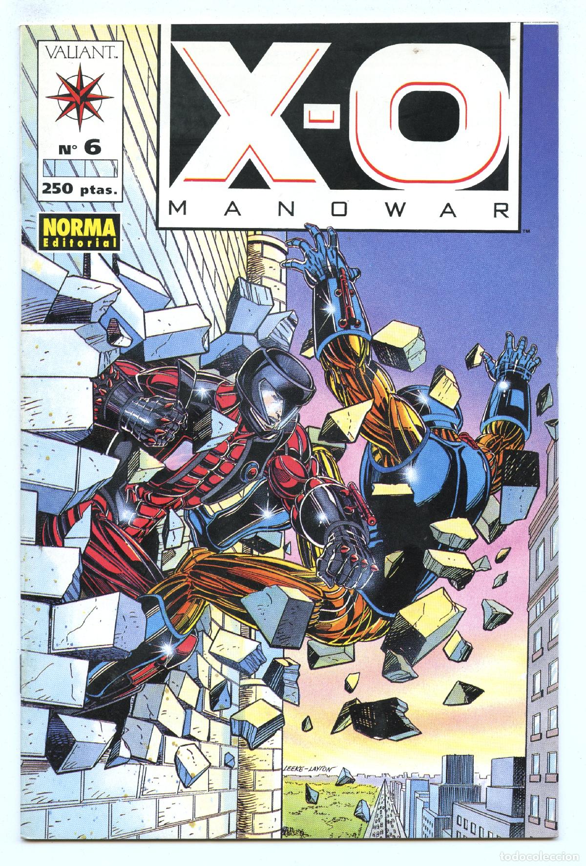 C&oacute;mics: X-O MANOWAR n.6 (Norma, 1995) - Foto 1
