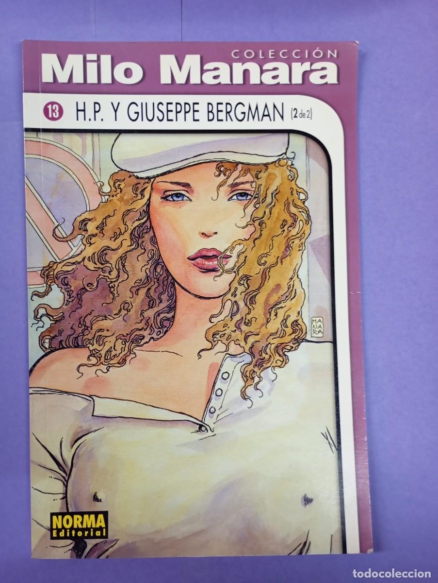 C&oacute;mics: COLECCI&Oacute;N MILO MANARA N&ordm; 13 H.P. Y GIUSEPPE BERGMAN - Foto 1