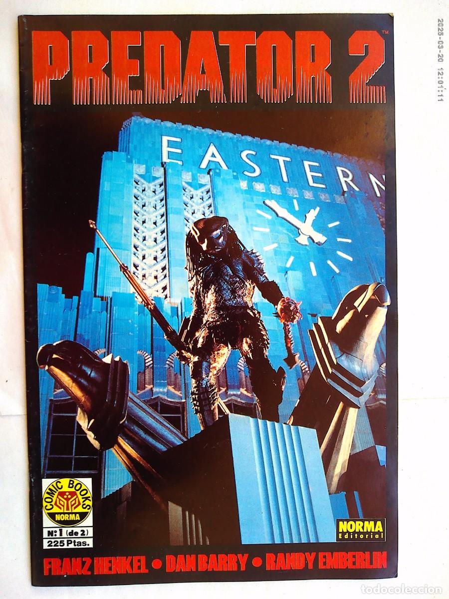 C&oacute;mics: PREDATOR 2 , N&ordm; 1 . DE COMICS BOOKS, NORMA EDITORIAL - Foto 1