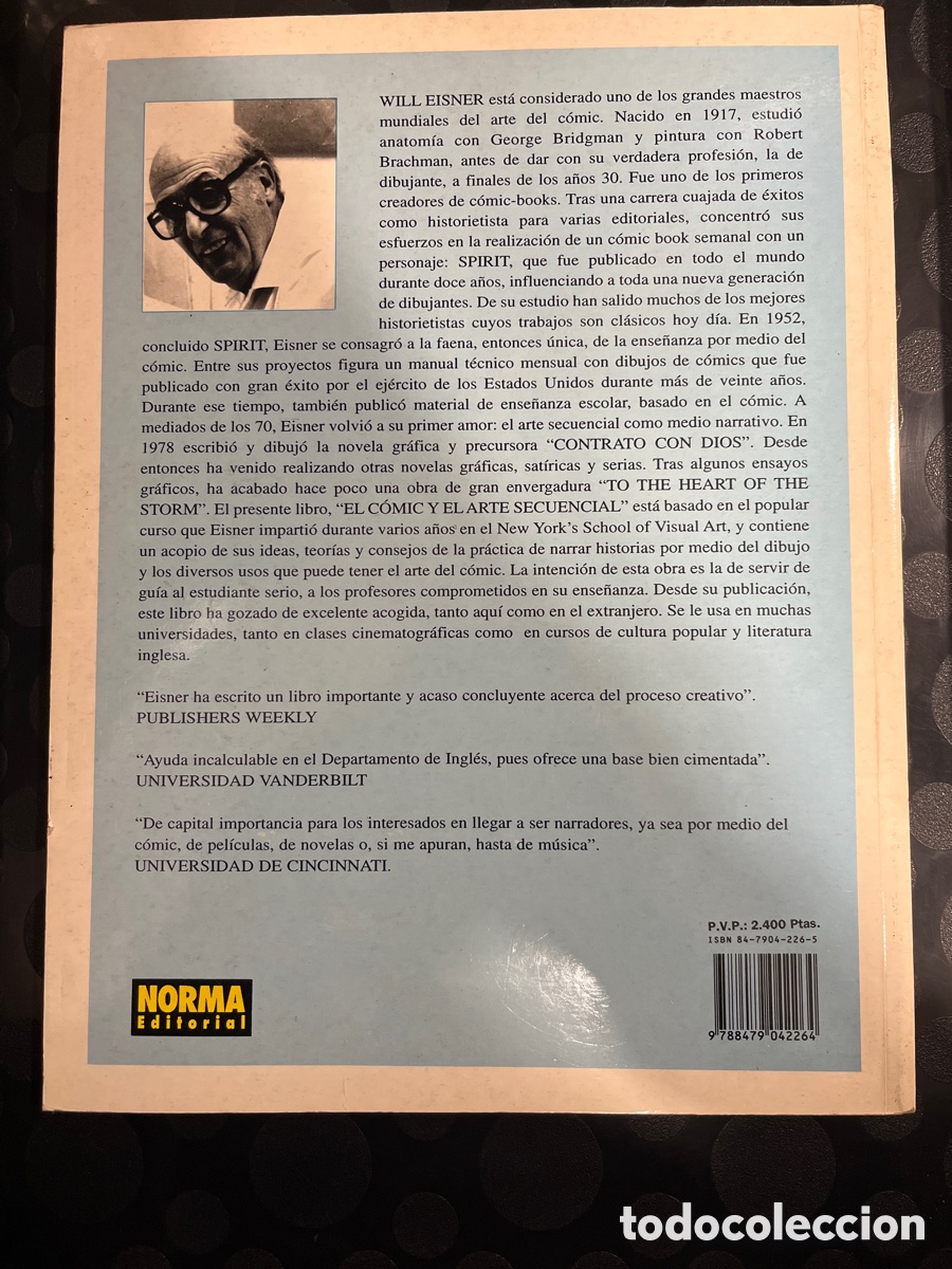 C&oacute;mics: COLECCI&Oacute;N WILL EISNER N.1 EL C&Oacute;MIC Y EL ARTE SECUENCIAL ( 1994/2008 ) - Foto 2