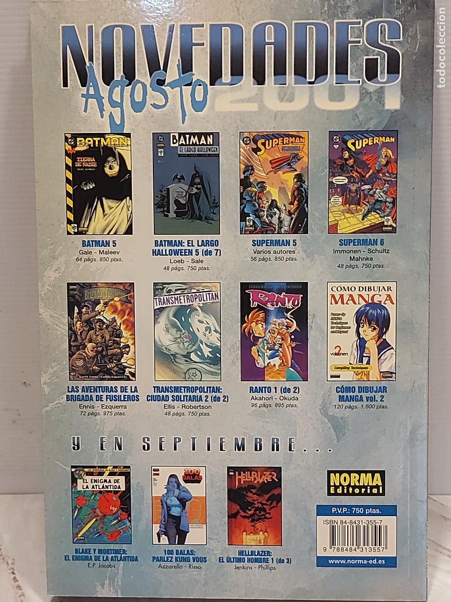 C&oacute;mics: SUPERMAN / 6 / ED: NORMA EDITORIAL-2001 / MUY BUEN ESTADO. - Foto 4