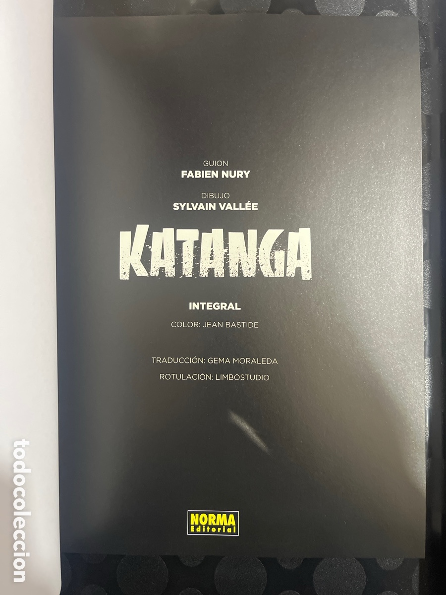 C&oacute;mics: KATANGA : INTEGRAL de FABIEN NURY & SYLVAIN VAL&Eacute;E ( 2025 ) - Foto 2