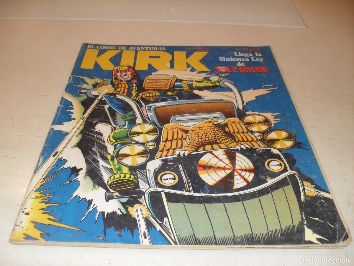 C&oacute;mics: KIRK/SARGENTO KIRK,N&ordm; 8,DE 14.CON EL JUEZ DREDD,NORMA,1982 - Foto 1