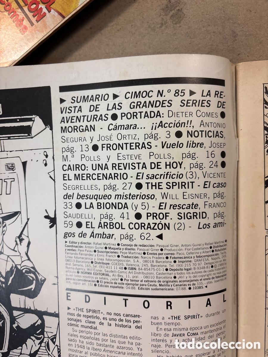 C&oacute;mics: CIMOC N&deg; 85. EL &Aacute;RBOL CORAZ&Oacute;N (COM&Eacute;S), VV.AA. - Foto 2
