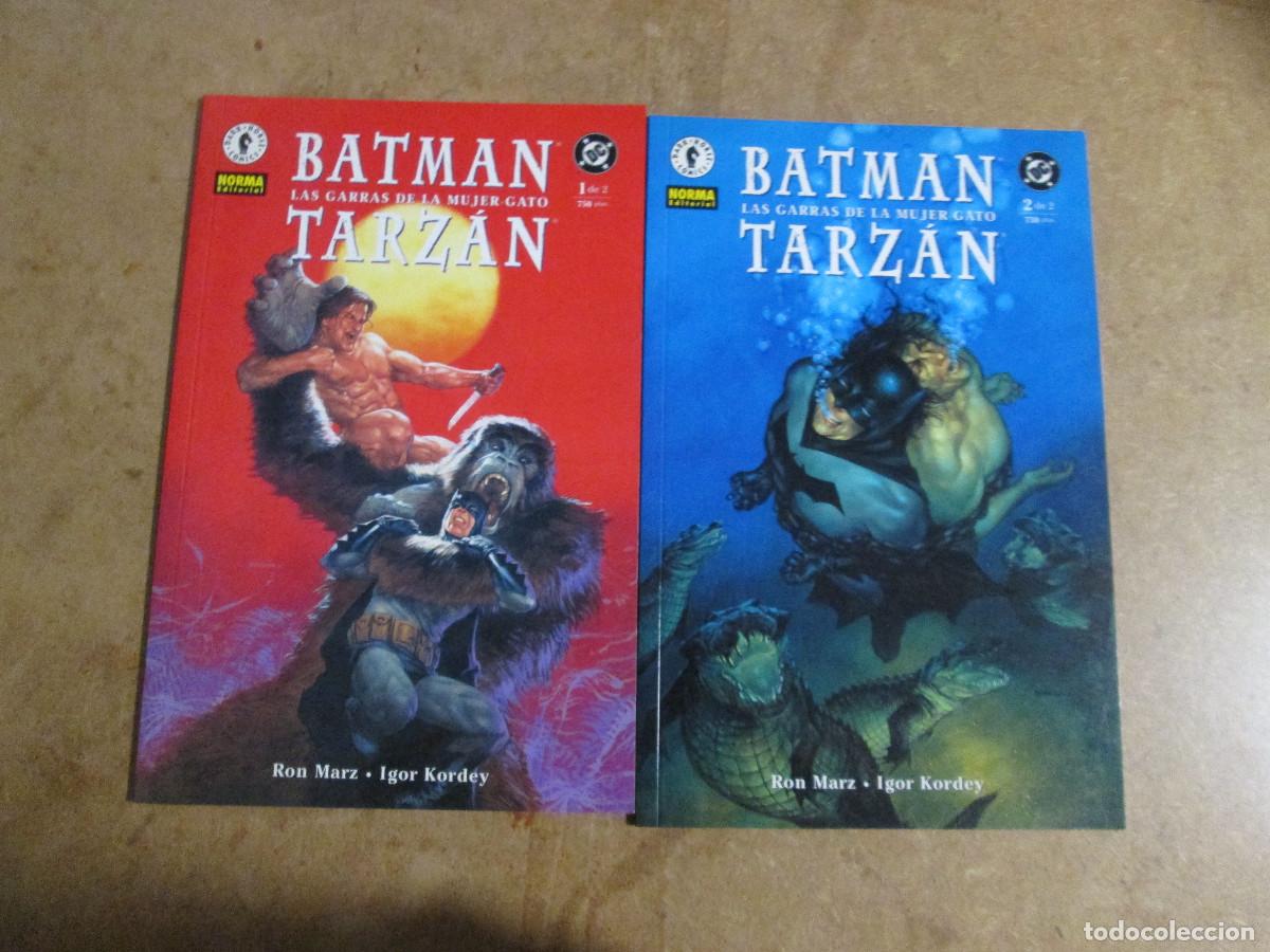 C&oacute;mics: batman-tarz&aacute;n, las garras de la mujer gato - Foto 1