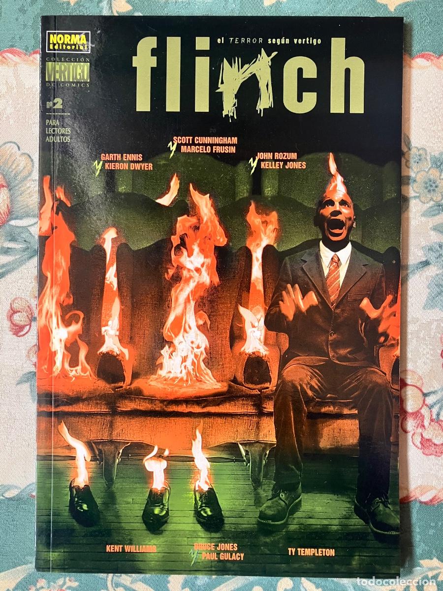 C&oacute;mics: Flinch. C&oacute;mics n&uacute;meros 2,3,4 y 5. Terror - Foto 1