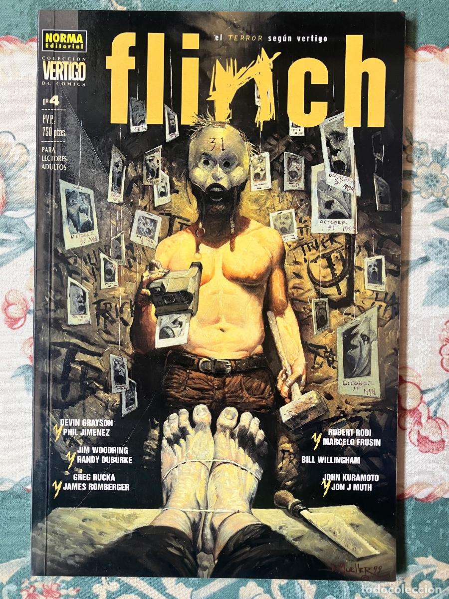 C&oacute;mics: Flinch. C&oacute;mics n&uacute;meros 2,3,4 y 5. Terror - Foto 3