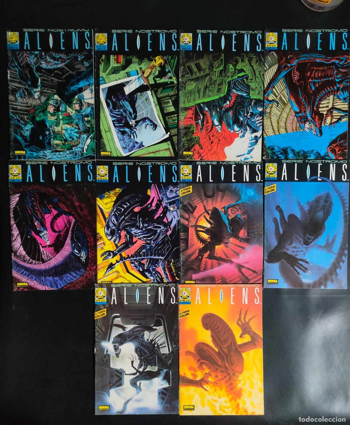 C&oacute;mics: SERIE NOSTROMO ALIENS COMPLETA - Foto 1