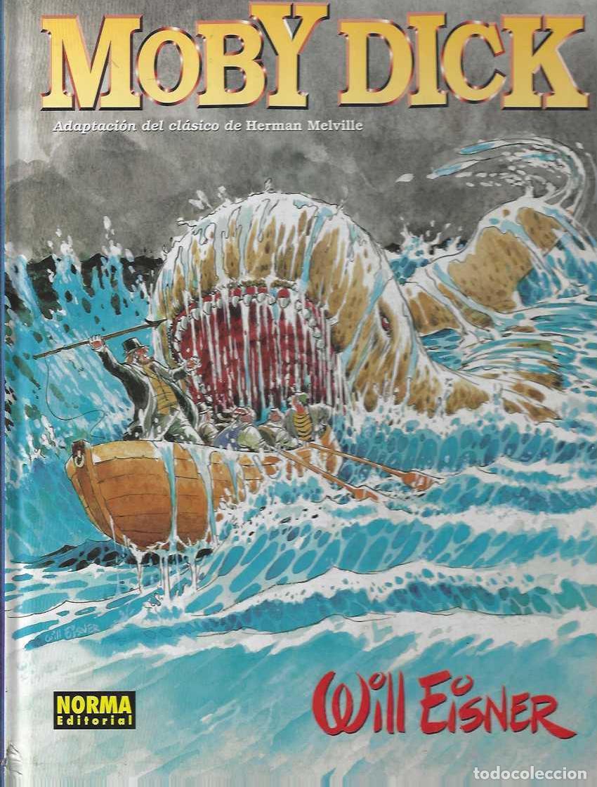 C&oacute;mics: MOBY DICK - WILL EISNER - TOMO TAPA DURA NORMA - BUEN ESTADO - Foto 1