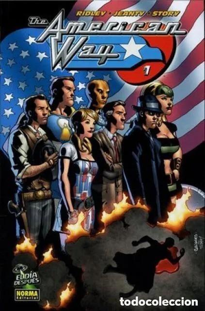 C&oacute;mics: THE AMERICAN WAY COMPLETA 2 TOMOS - NORMA - IMPECABLE - OFM15 - Foto 1