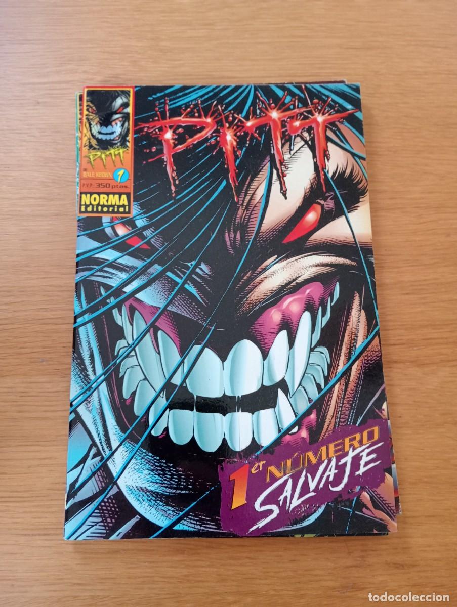 C&oacute;mics: LOTE CON 3 EJEMPLARES DE PITT (DE 12). GRAPA. NORMA EDITORIAL. 1998 &ndash; 99. - Foto 2