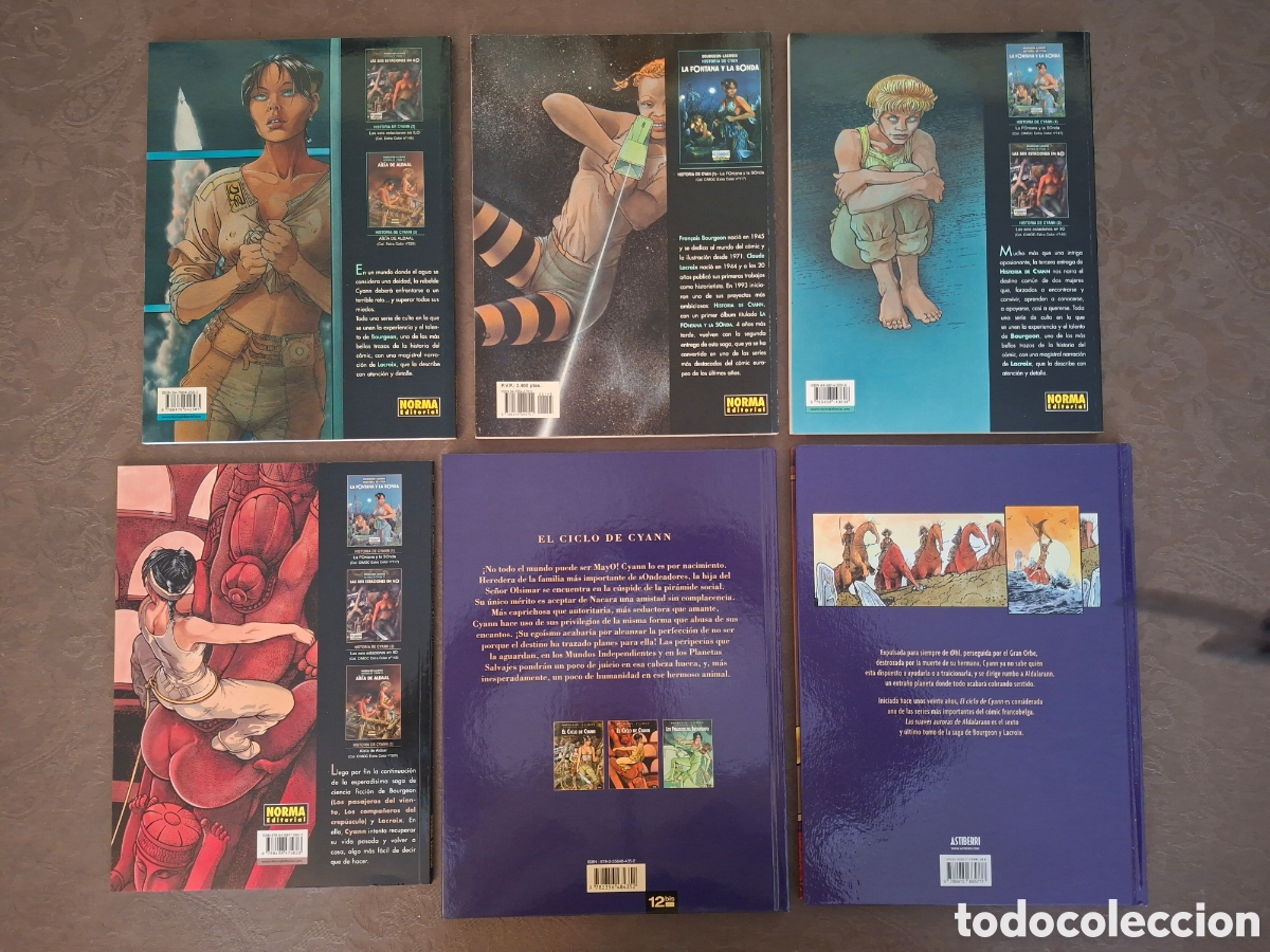 C&oacute;mics: EL CICLO DE CYANN (Bourgeon-Lacroix) Completa - Foto 3