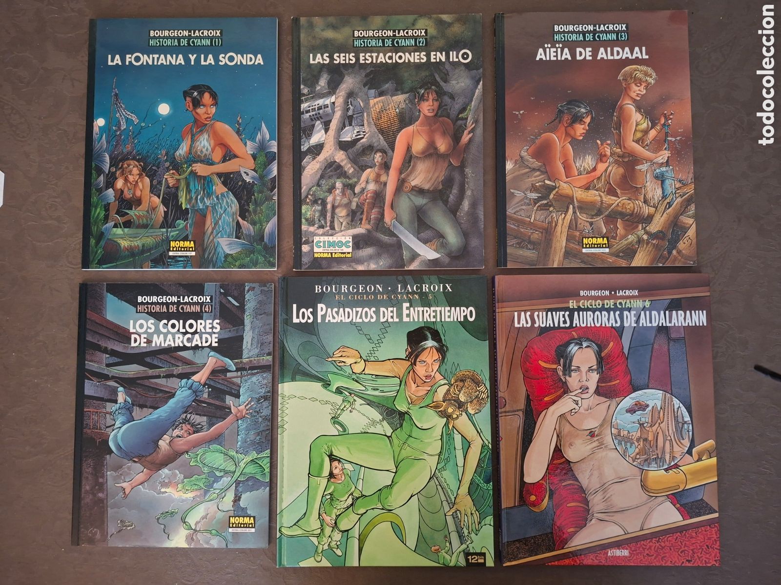 C&oacute;mics: EL CICLO DE CYANN (Bourgeon-Lacroix) Completa - Foto 1