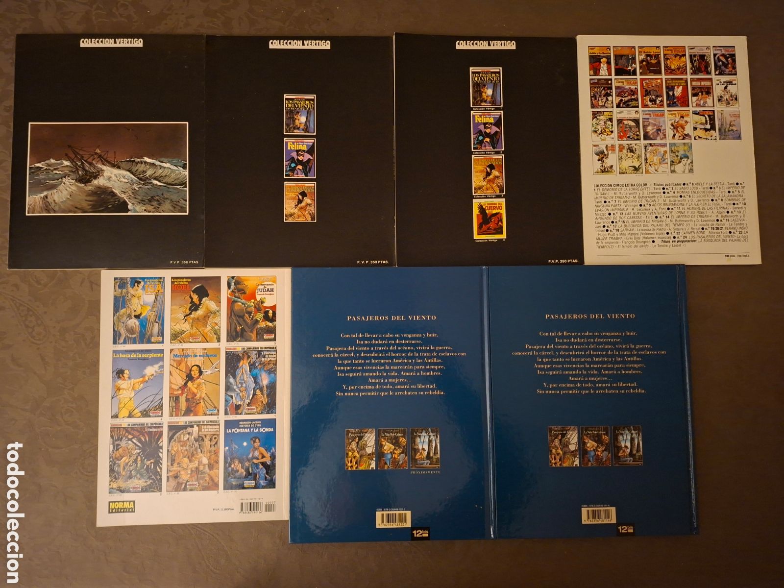 C&oacute;mics: LOS PASAJEROS DEL VIENTO (Completa, 6 n&uacute;meros, 7 Vol&uacute;menes) - Foto 2