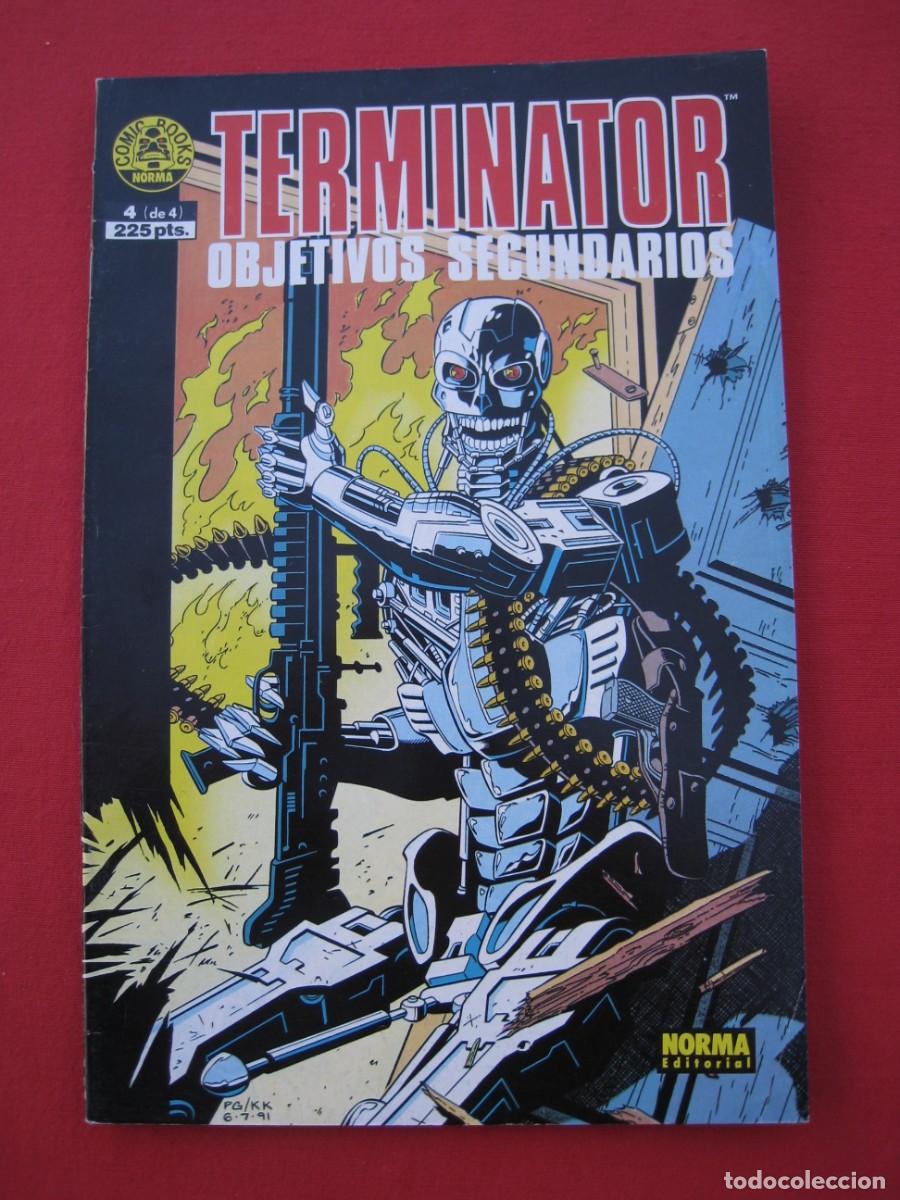 C&oacute;mics: TERMINATOR OBJETIVOS SECUNDARIOS - N&ordm; 4 DE 4 - NORMA EDITORIAL. - Foto 1