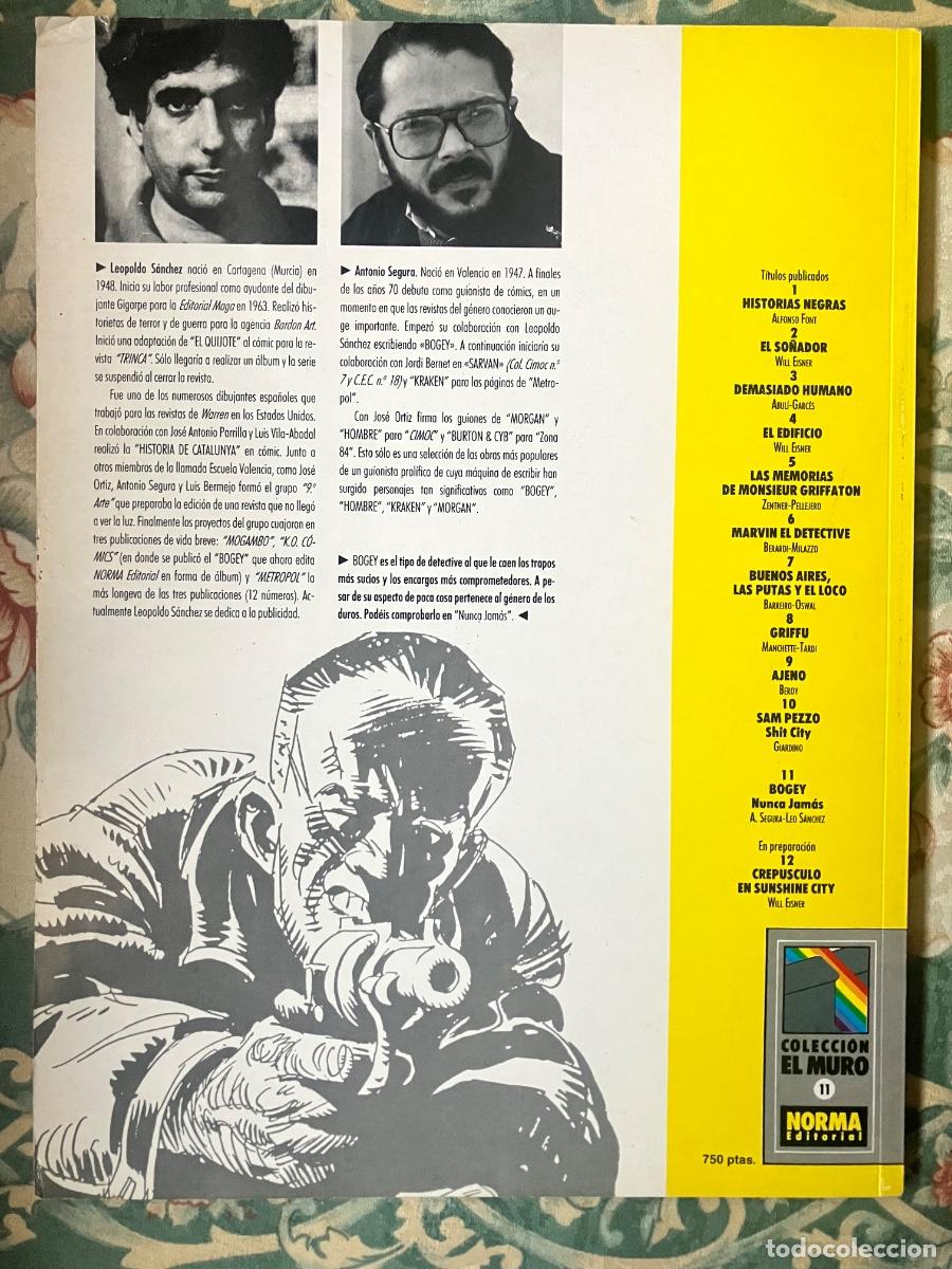 C&oacute;mics: Bogey. Nunca jam&aacute;s. C&oacute;mic - Foto 2