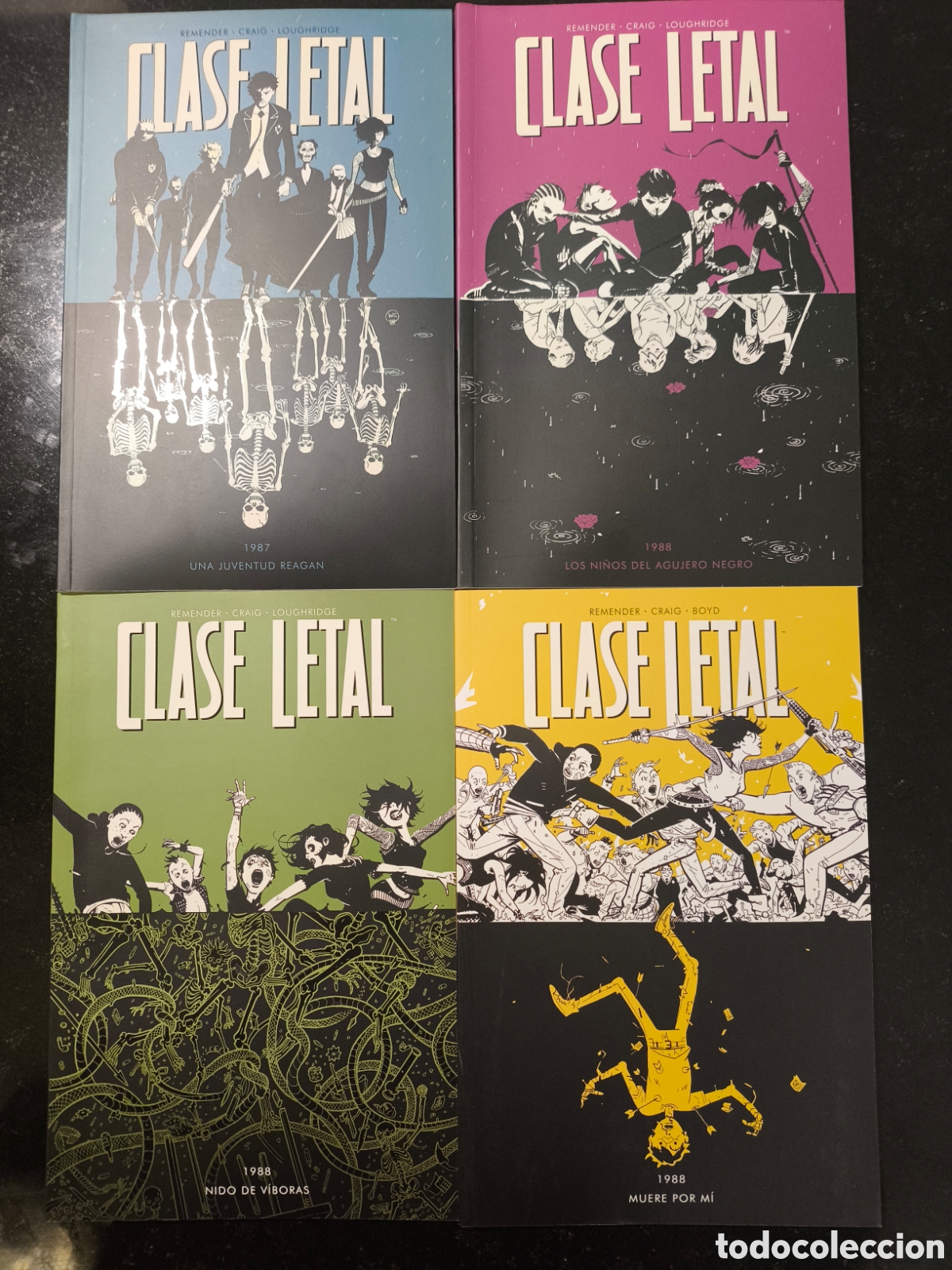 C&oacute;mics: Clase letal 1 a 4 ( Norma, tapa blanda) - Foto 1