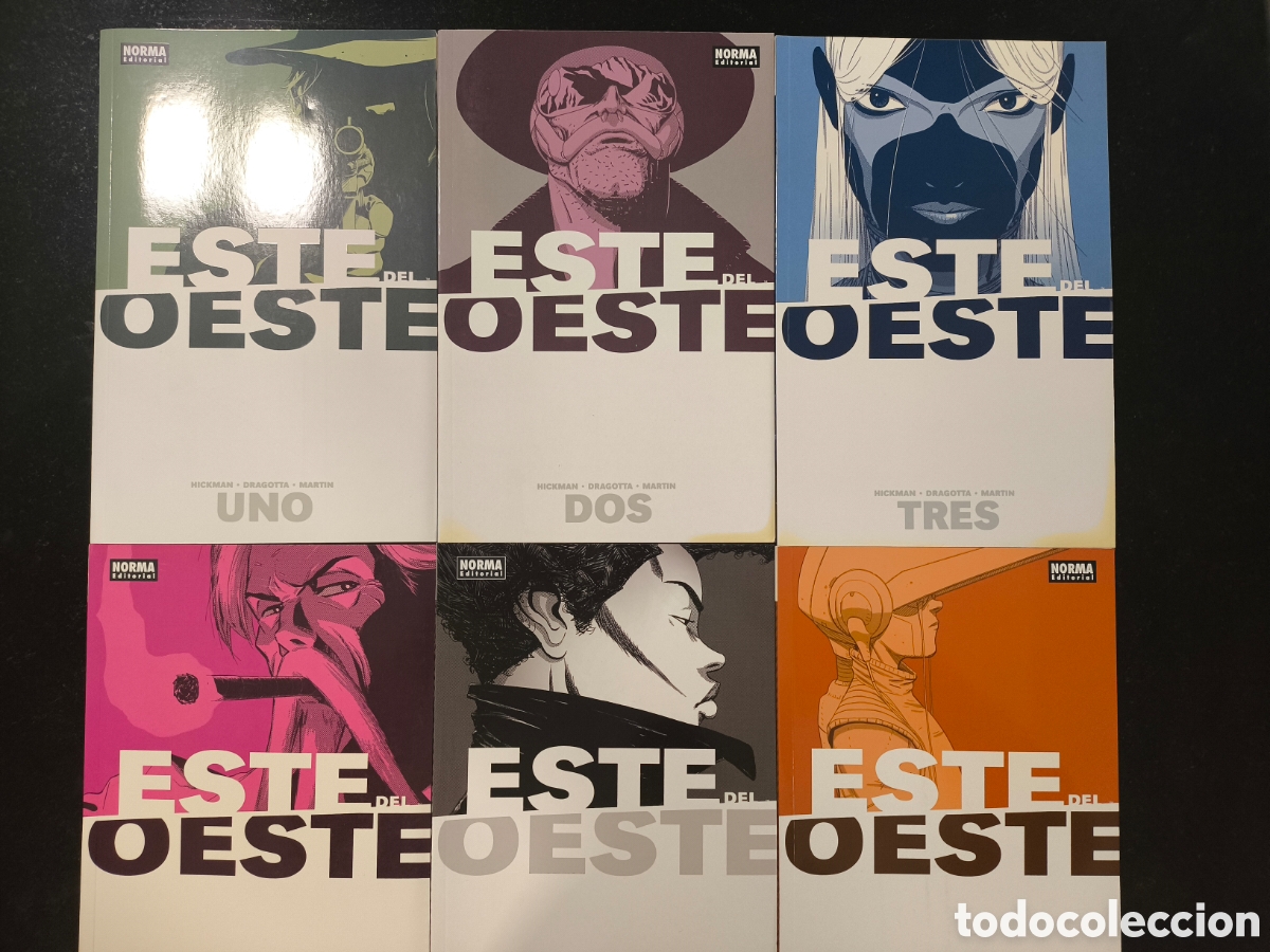 C&oacute;mics: Este del oeste 1 a 6 (tapa blanda, Norma) - Foto 1