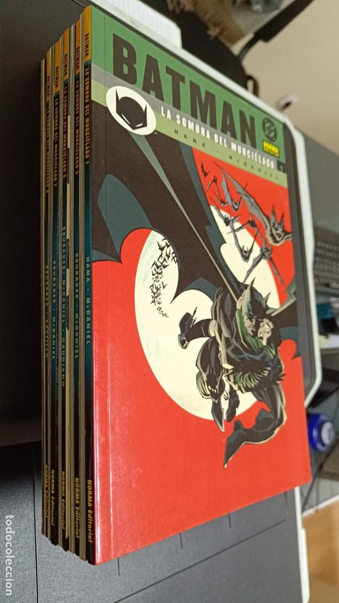 C&oacute;mics: BATMAN LA SOMBRA DEL MURCI&Eacute;LAGO, 10 N&Uacute;MEROS COMPLETA, (NORMA EDITORIAL) - Foto 2
