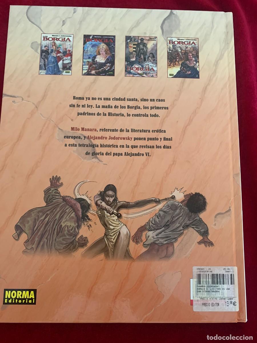 C&oacute;mics: COMIC; &laquo;LOS BORGIA&raquo; MILO MANARA COLECCI&Oacute;N COMPLETA - Foto 8
