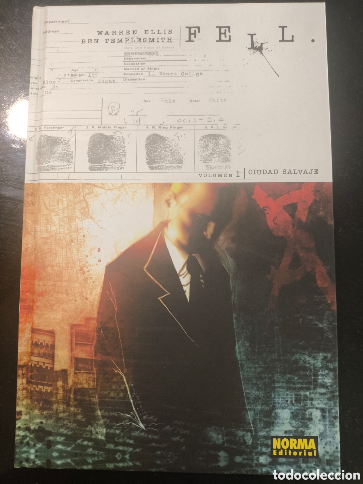 C&oacute;mics: Fell 1. Ciudad salvaje (Warren Ellis) - Foto 1