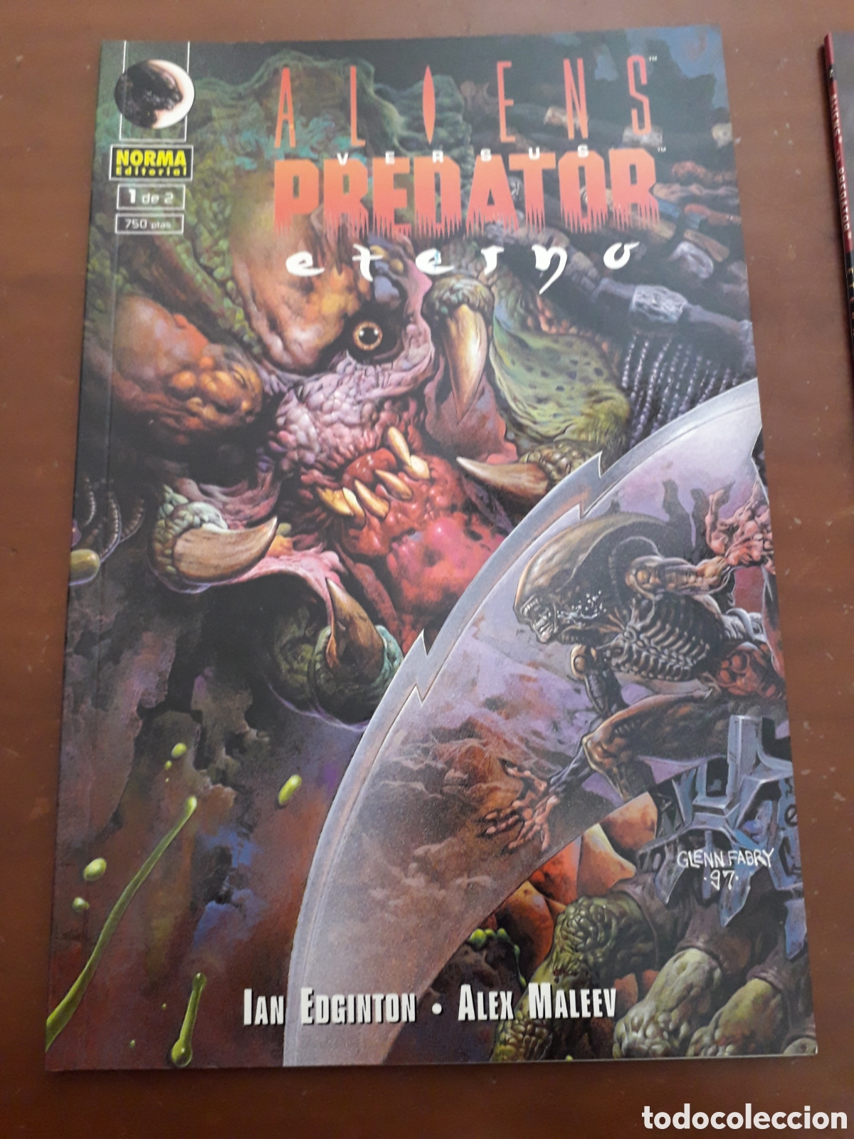 C&oacute;mics: ALIENS VERSUS PREDATOR ETERNO. DOS TOMOS. COMPLETA. EXCELENTE ESTADO - Foto 2
