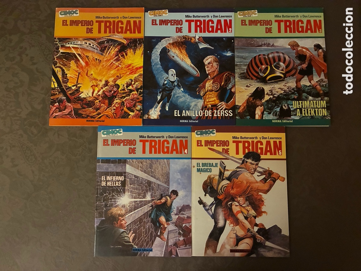 C&oacute;mics: EL IMPERIO DE TRIGAN - Ed NORMA (Completa) - Foto 1