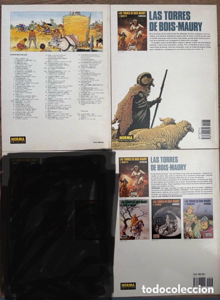 C&oacute;mics: Las torres de Bois-Maury 1,2 y 5 - Foto 5