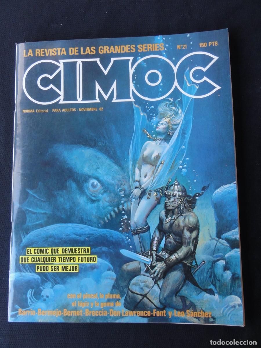 C&oacute;mics: CIMOC. N&ordm; 21. A&Ntilde;O 1981-96. 84 PAG. NORMA EDITORIAL. C-29B - Foto 1