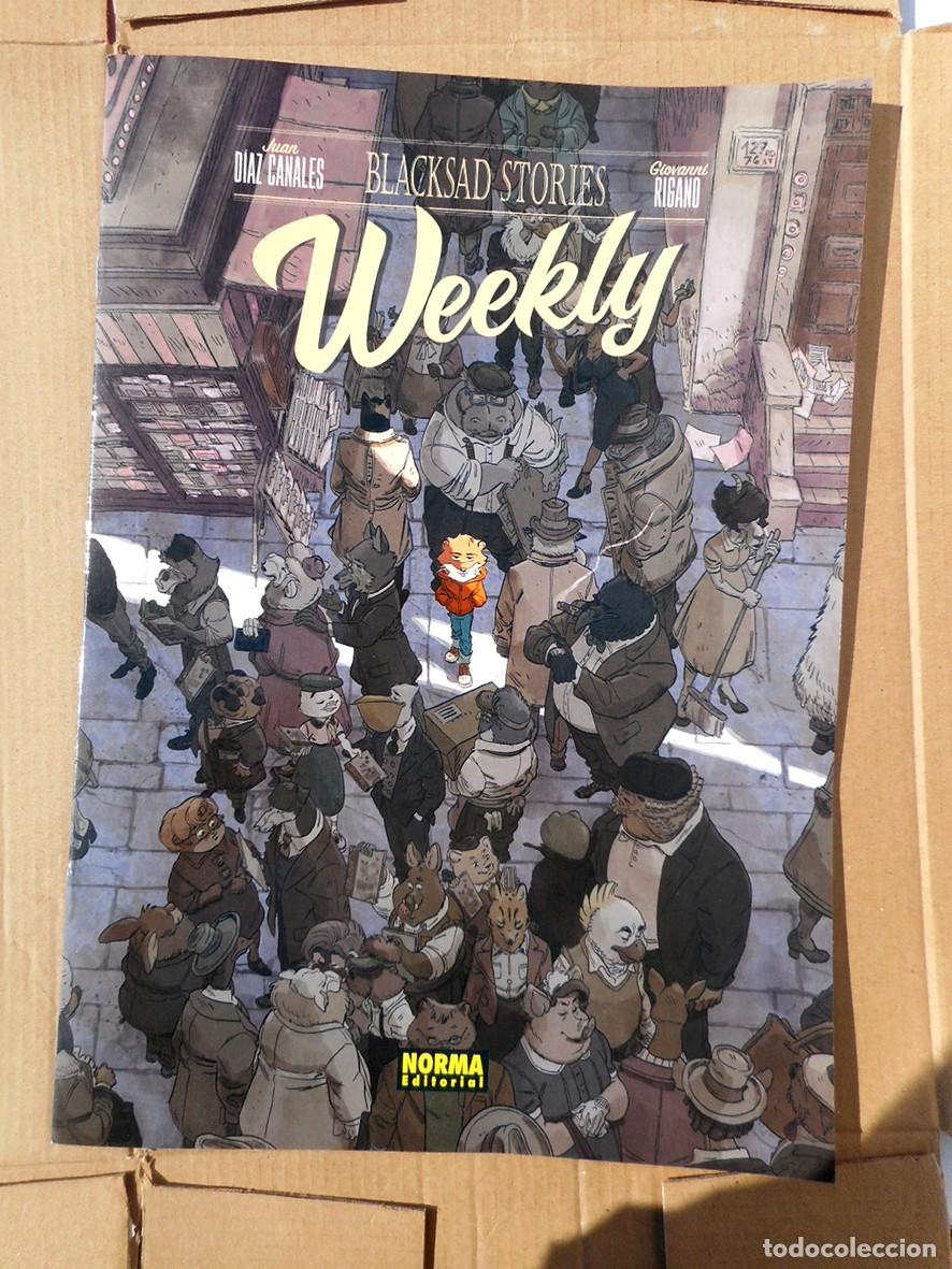 C&oacute;mics: BLACKSAD STORIES : WEEKLY (NORMA-2025) -PREMIERE DEL SPIN-OFF DE BLACKSAD- - Foto 1