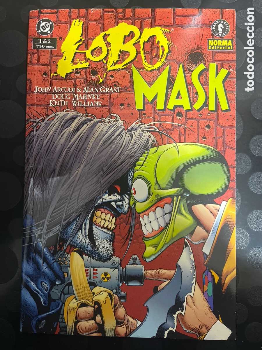C&oacute;mics: LOBO Y MASK N.1 DC DARK HORSE C&Oacute;MICS ( 1998 ) - Foto 1