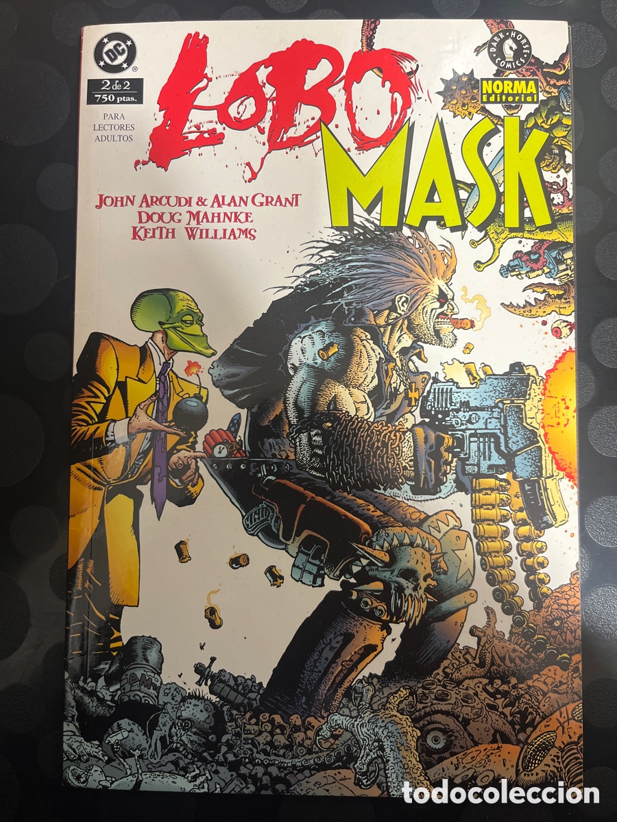 C&oacute;mics: LOBO Y MASK N.2 DC DARK HORSE C&Oacute;MICS ( 1998 ) - Foto 1