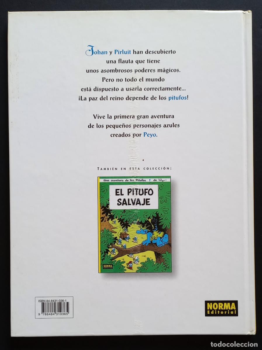 C&oacute;mics: JOHAN Y PIRLUIT, LA FLAUTA DE LOS PITUFOS - PEYO - NORMA, 1999 - Foto 2